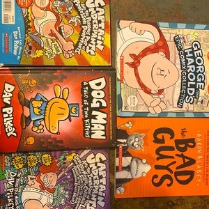 Book pack - Dog Man, Captain Underpants - MUST SELL ! Moving